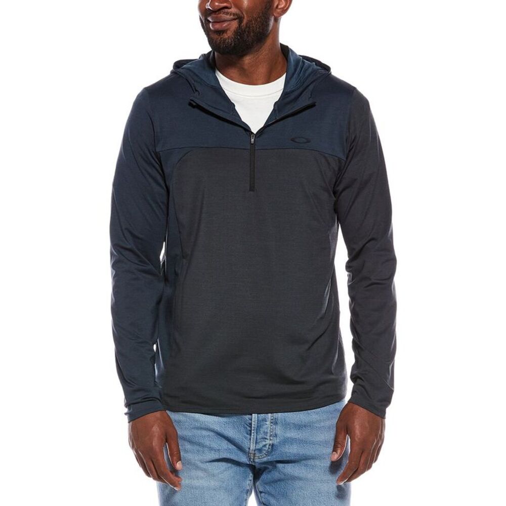 Oakley Mens  Gravity Range Hoodie, Navy